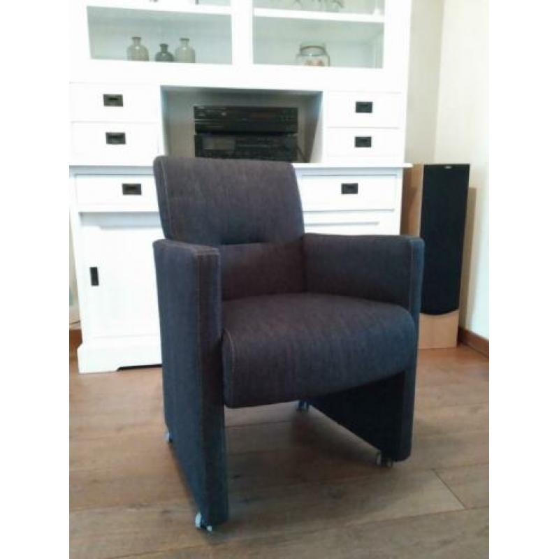 6 comfortabele eetkamerstoelen stoel