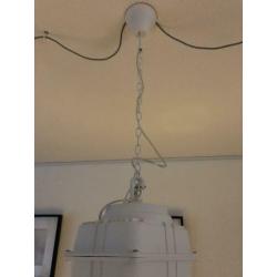 Hanglamp wit industriëel