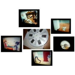 x 8mm film 2x Tom & Jerry Babymuis + Caribian 120mtr geluid