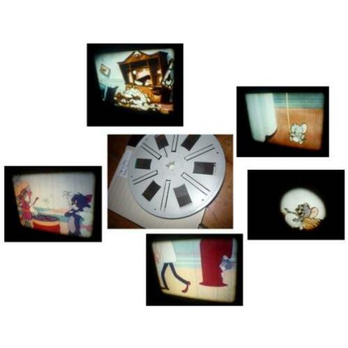 x 8mm film 2x Tom & Jerry Babymuis + Caribian 120mtr geluid
