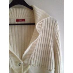 Edc esprit vest ecru / gebroken wit / off white l / xl