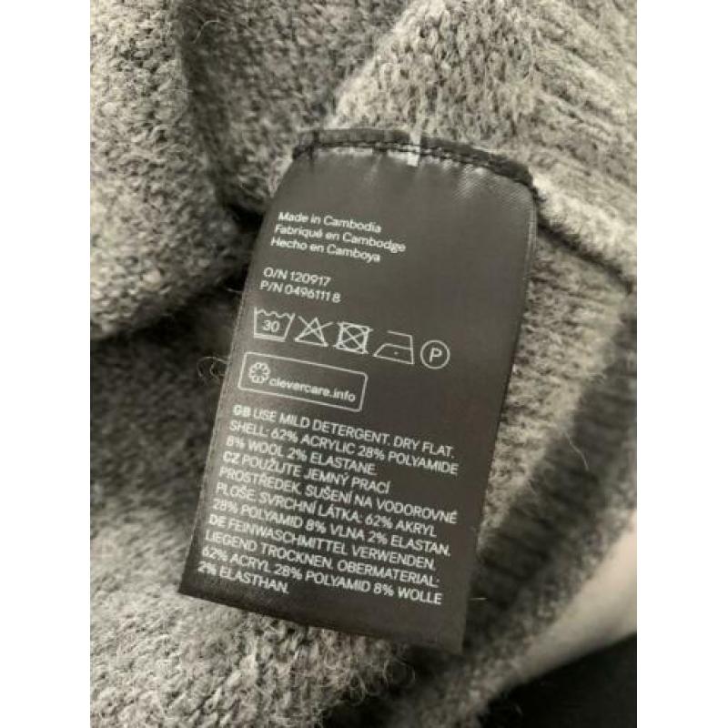 H&M grijze trui maat L