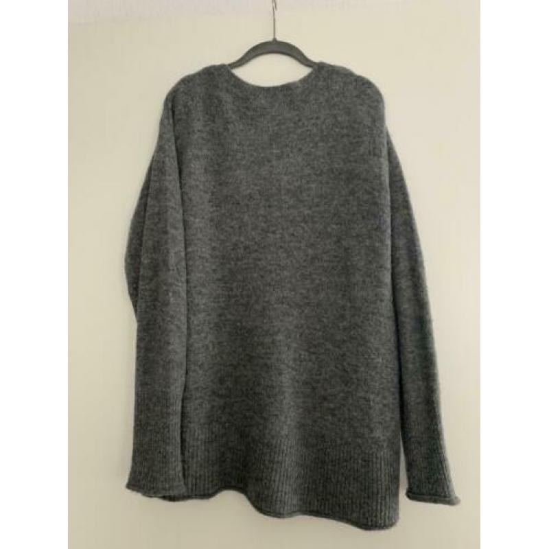 H&M grijze trui maat L
