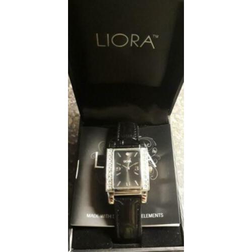 liora horloge met swarovski elementen, helemaal nieuw!