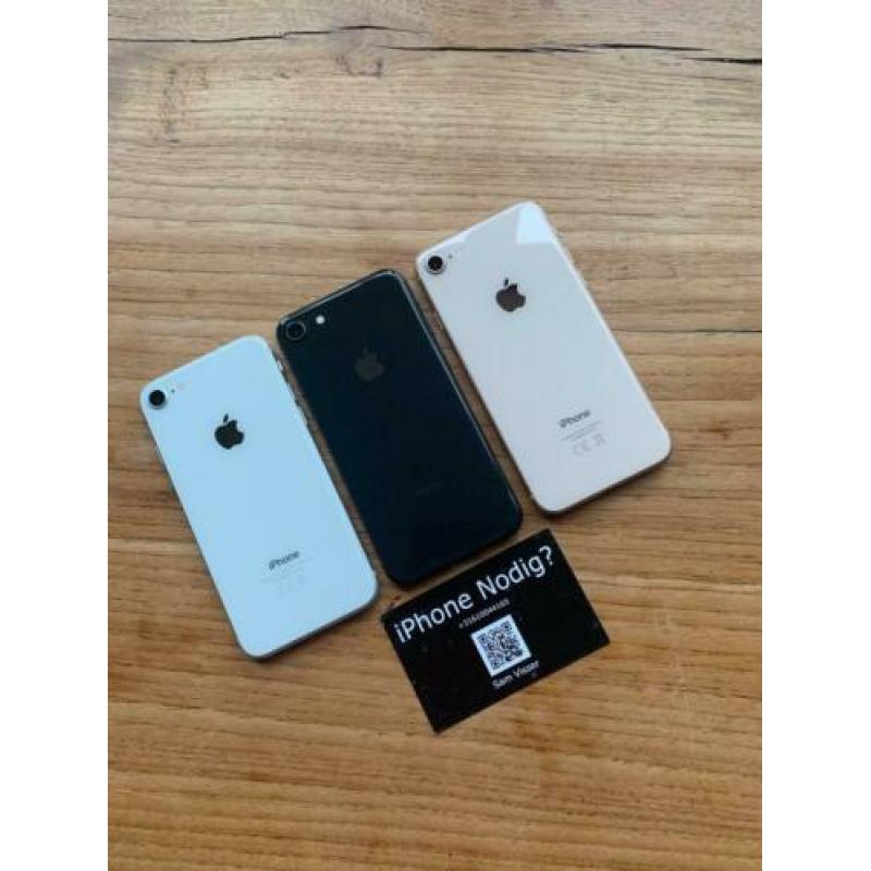 iPhone 8 | OOK PLUS | 64GB | Nieuwstaat | Garantie/Bon!