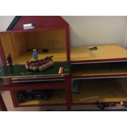 Garage met kraan