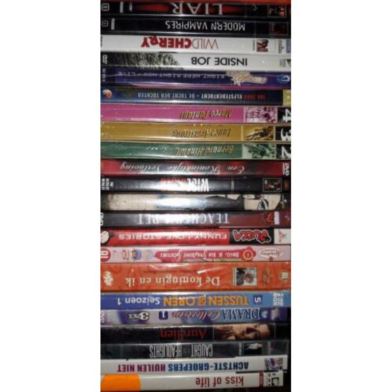 Partij nieuwe dvd's