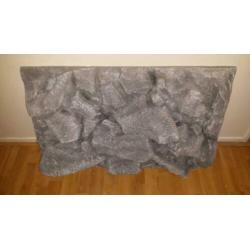 3d achterwand 80x50cm