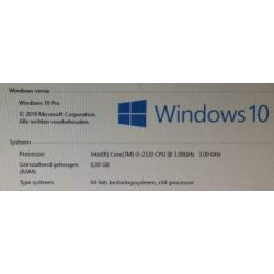 Fujitsu Sim., Esprimo P400 i5 QaudCore, Werkt Helemaal Goed