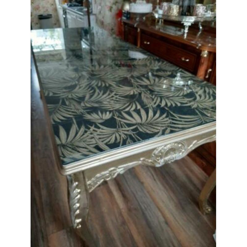 Barok stijl eettafel 8 persoons