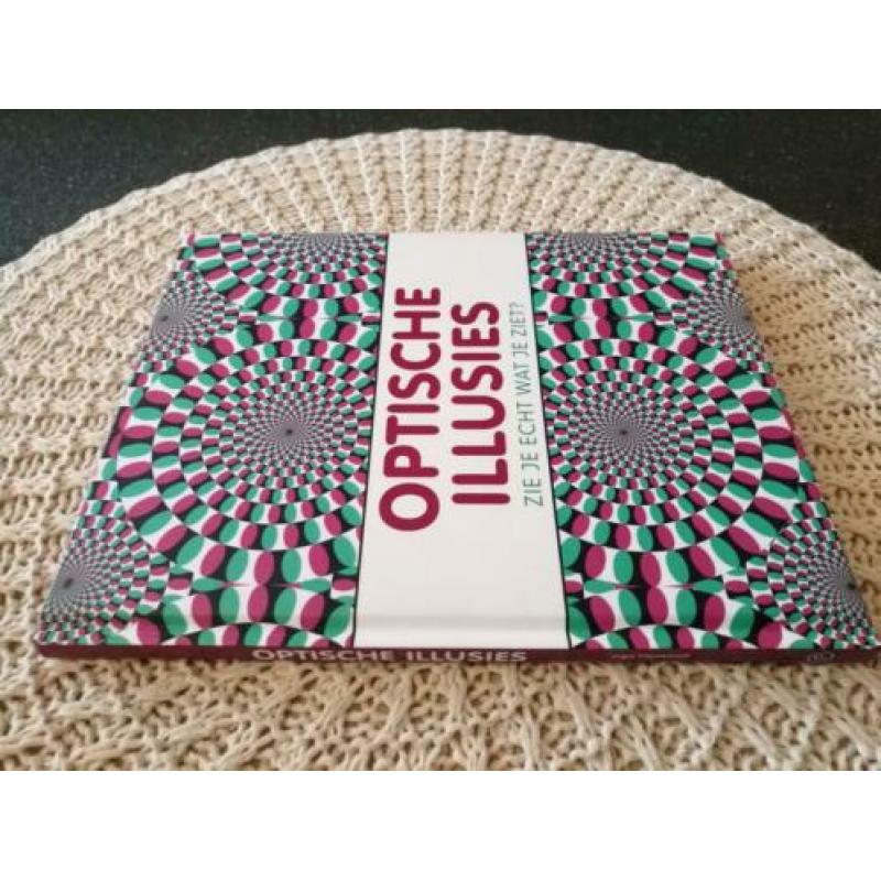 Boek "Optische illusies, zie je echt wat je ziet?"