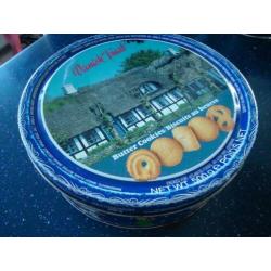 blikken koektrommel biscuitier sablais