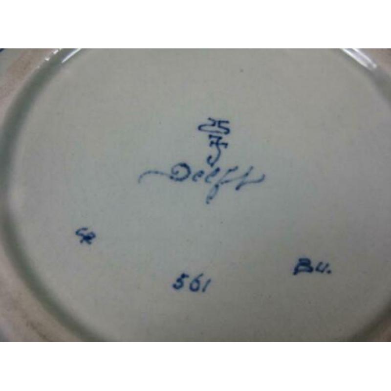Wand bordje Porceleyne Fles 19 cm 1950