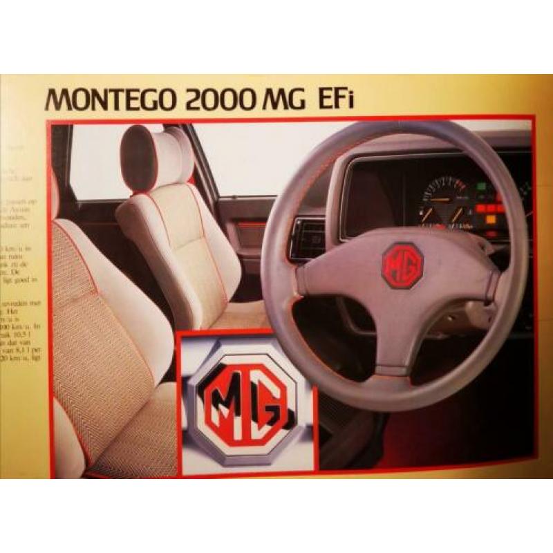 MG Montego MG Maestro van Austin Rover - 1984 autofolder