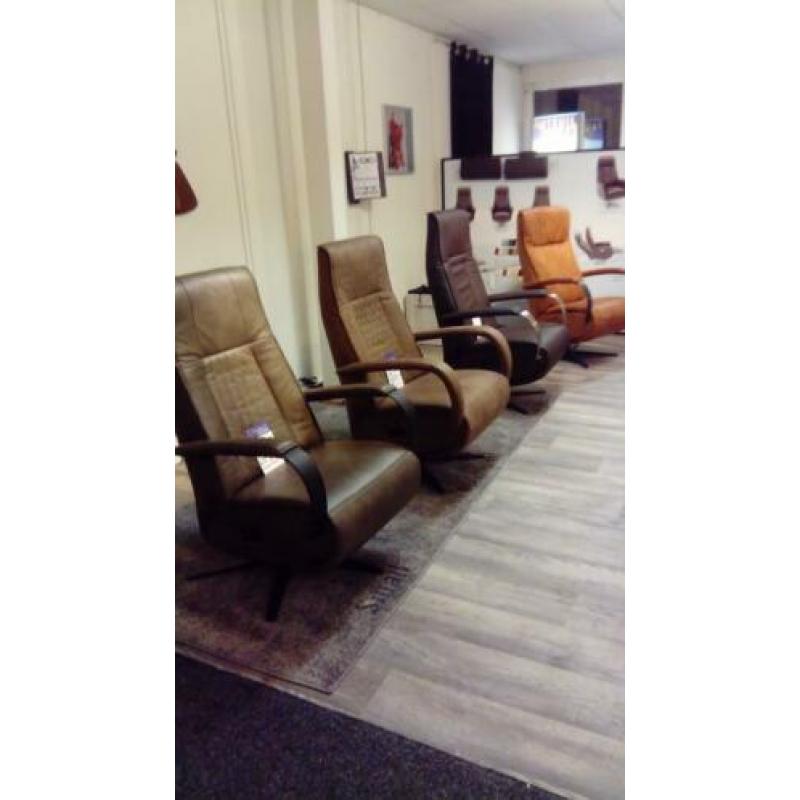 Releazz relaxstoelen uitverkoop nu € 1695,00