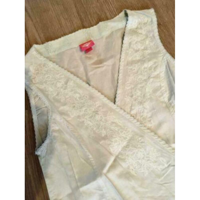 OILILY Prachtige zachtgroene BOHO zomer jurk , maat 38