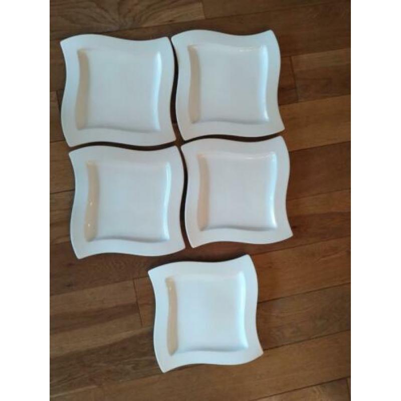 Villeroy en Boch New Wave dinerbord 27x27