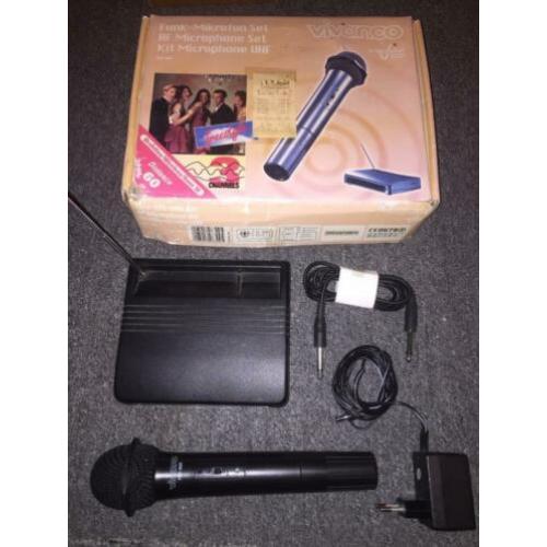 Draadloze microfoon - Merk Vivanco microphone, type FMC 4000