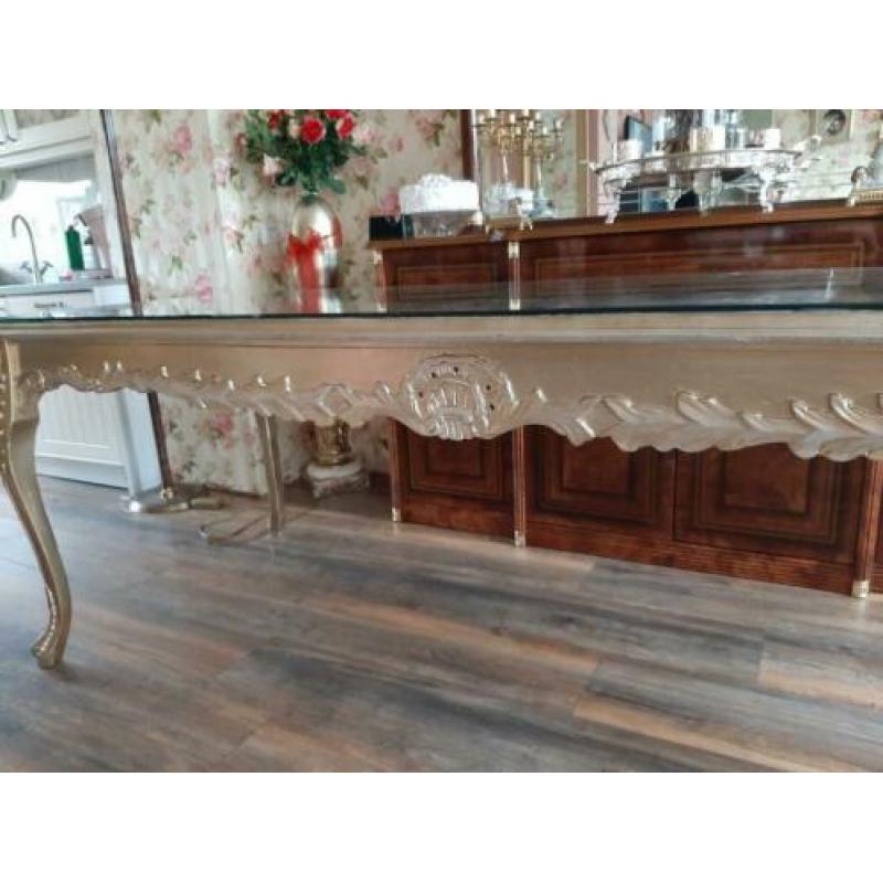 Barok stijl eettafel 8 persoons