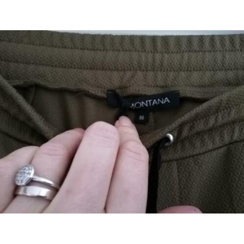 Tramontana, legergroene pantalon maat 38