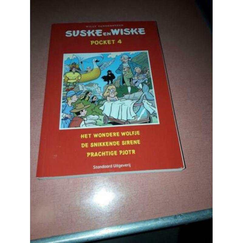Suske en wiske pockets nu voor € 2 per stuk