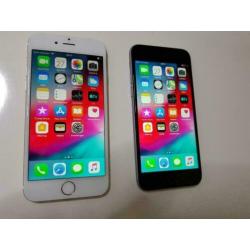 2X Iphone 6 /16 gb met nieuwe scherm