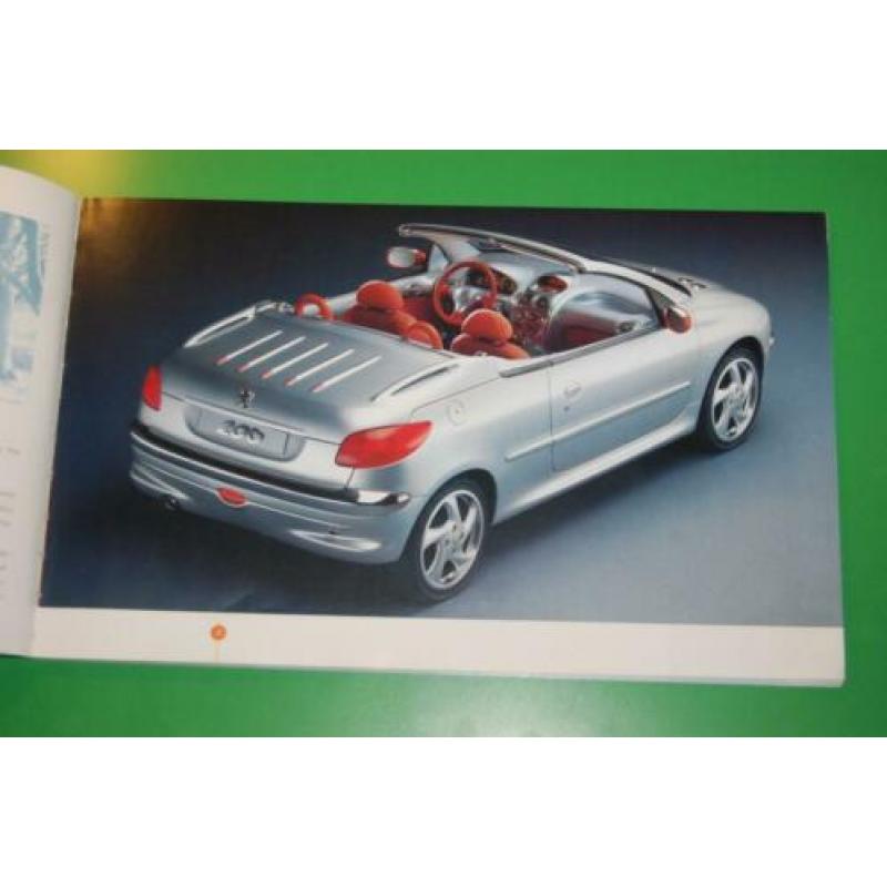 Brochure show-concept Peugeot 206 CC