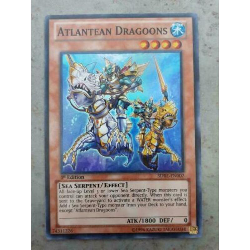 Atlantean Dragoons Super Rare SDRE - YuGiOh