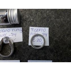 6 Zilveren Trolbead hanger +2 zilver ringen Tisento + Melano