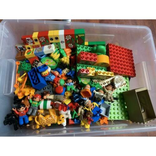 Veel duplo trein, dieren etc in 1 koop