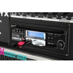 Karaoke,mobiele geluidset,ST180, CD,MP3,USB,Bluetooth,UHF Bv