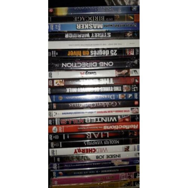 Partij nieuwe dvd's