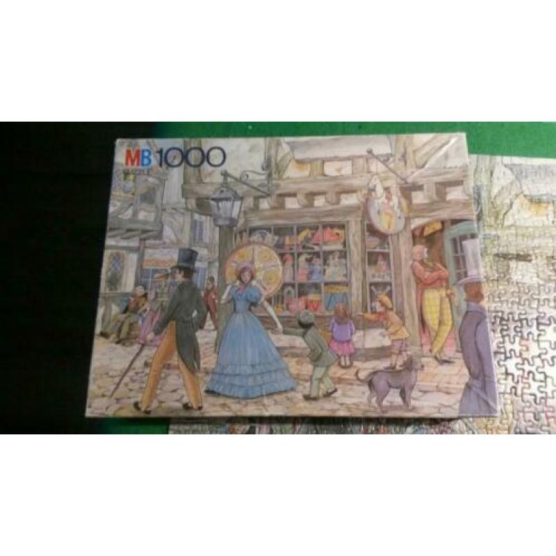 MB puzzel Speelgoedwinkel, 1000 stukjes.
