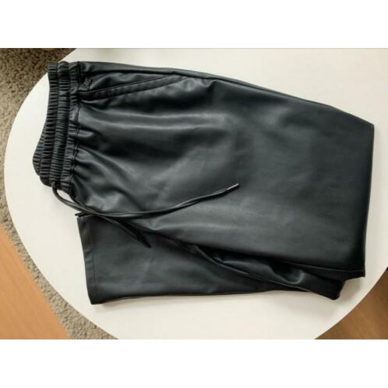 Nieuwe nep leren broek / jogger MS MODE -42