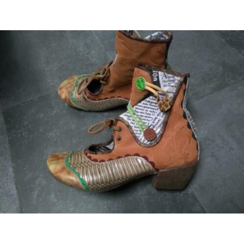 unieke !! PISAVERDE handgemaakte schoenen maat 41