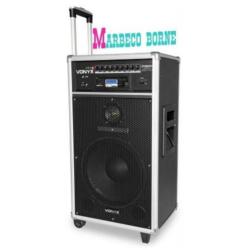 Karaoke,mobiele geluidset,ST180, CD,MP3,USB,Bluetooth,UHF Bv