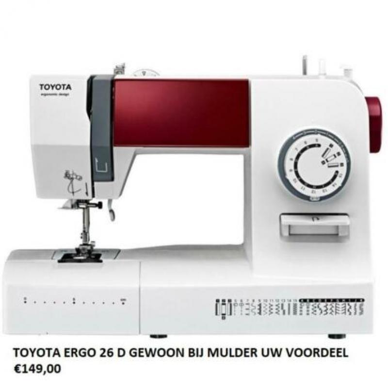 Nieuwe toyota ergo 26d met 3 jaar garantie bij mulder