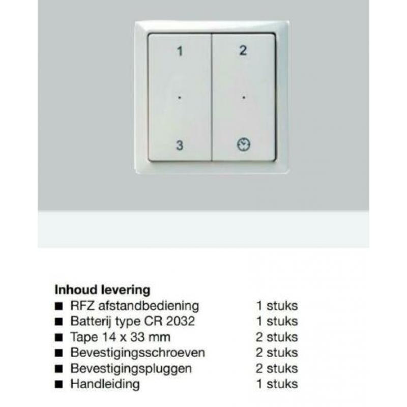 RF zender afstandsbediening ventilatie zhender buva inventum