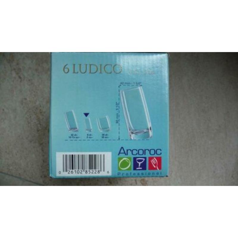 Arcoroc Ludico amuseglas 6cl doos à 6