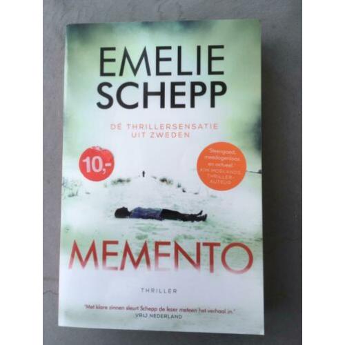 Twee thrillers Emelie Schepp - Memento en Narcotica