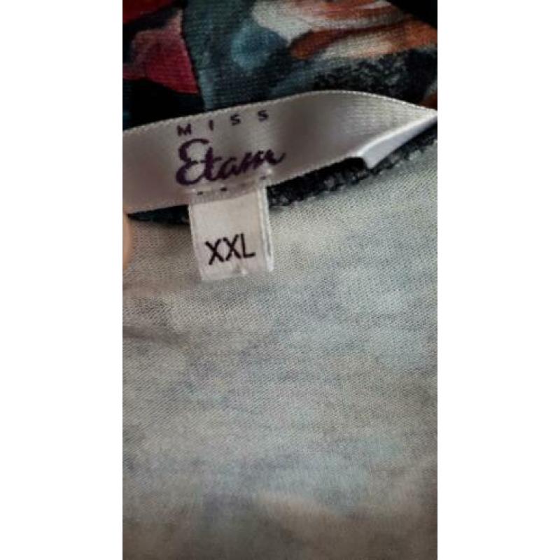 Dun vestje maat xxl 95% viscose 5% elastomeer