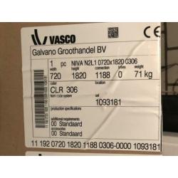Designradiator Vasco Niva N2L1 720mm x 1820mm 2237 Watt