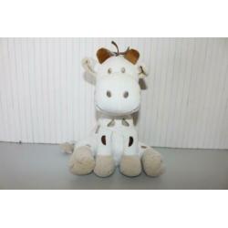Tiamo giraf knuffel en knuffeldoekje wit cadeautip