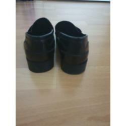 Zwarte Zara lakloafers maat 39
