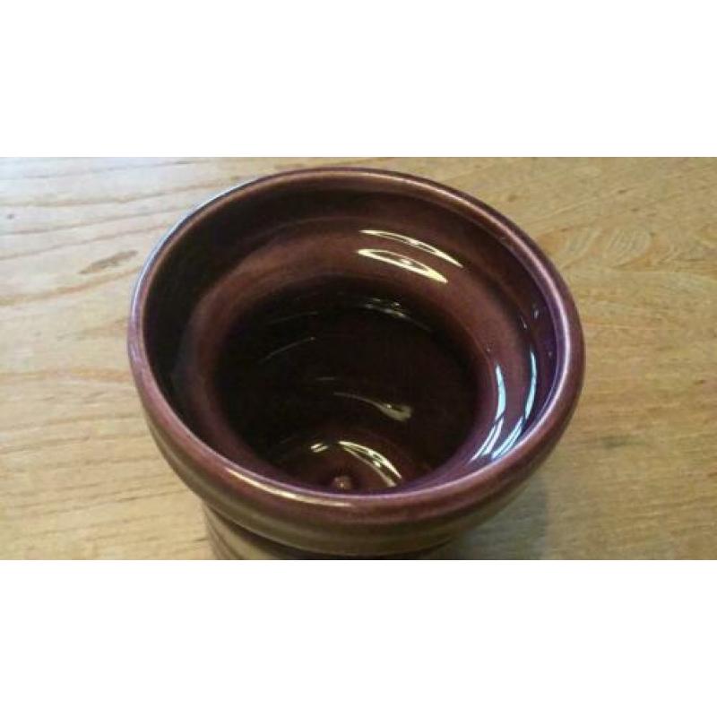 Vaasje,potje,vintage,aardewerk Heemskerk/Rijnsburg,(Afina)