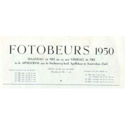 Fotoblad Foto - Fotobeurs mei 1950 nummer
