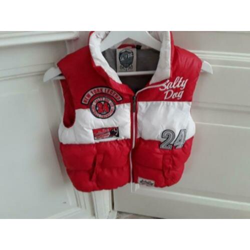 Salty dog bodywarmer maat 134