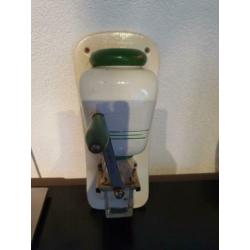 Schitterende brocante Van Nelle wand koffiemolen nu €25