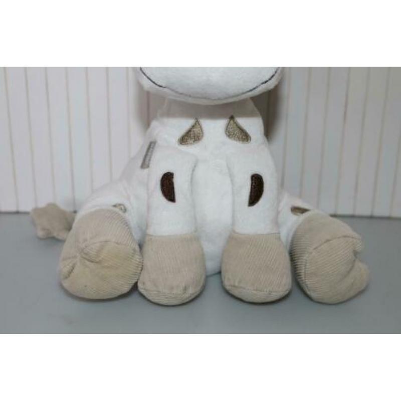 Tiamo giraf knuffel en knuffeldoekje wit cadeautip
