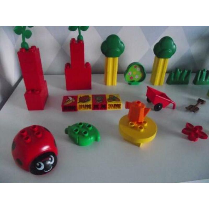 Te koop Duplo set: Little Forest bos vriendjes, pop + rugzak